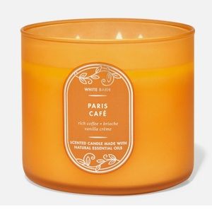 ☕️ BBW Paris Café 3-Wick Candle NEW
